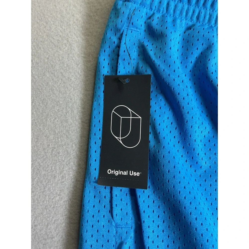Original Use‎ Mesh Athletic Shorts Men XL Turquoise Active Gym Lounge NWT